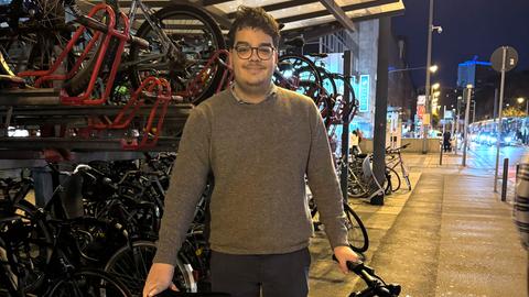E-Bike-Gewinner Julius aus Frankfurt