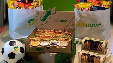 Das könnt ihr gewinnen: Sandwiches von Subway, Snacks und American Cookies.