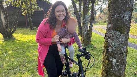 e-bike-Gewinnerin Luisa