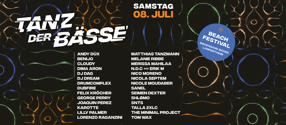 Line-Up Tanz der Bässe